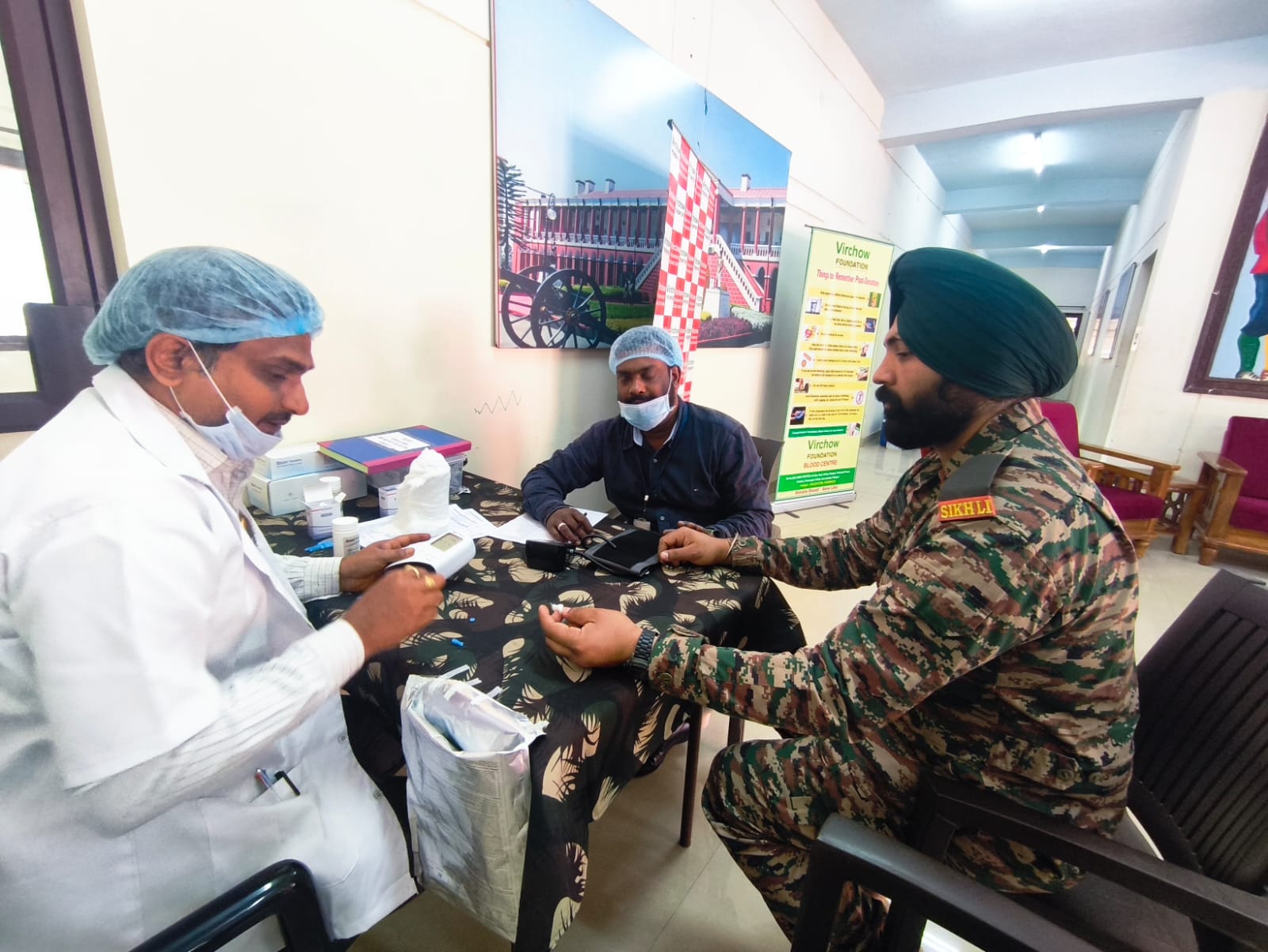 ORGANISED BLOOD DONATION CAMPS